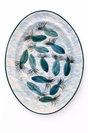 ΠΙΑΤΕΛΑ ΟΒΑΛ ΤΥΡΚΟΥΑΖ ΨΑΡΑΚΙΑ