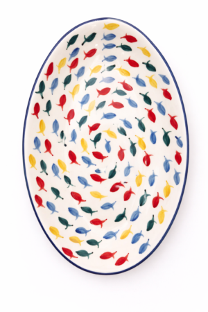 ΠΙΑΤΕΛΑ ΟΒΑΛ ΧΡΩΜΑΤΙΣΤΑ ΨΑΡΑΚΙΑ